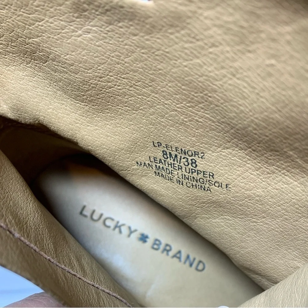 Lucky Brand inside zip